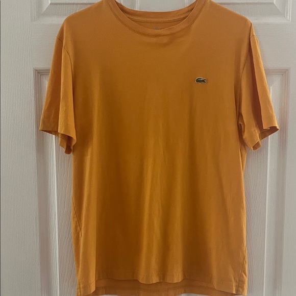 Lacoste Other - Lacoste Men's Short Sleeve Tee Yellow